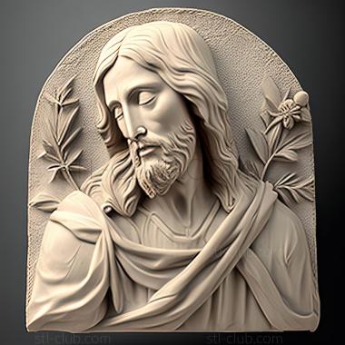 3D model st jesus (STL)